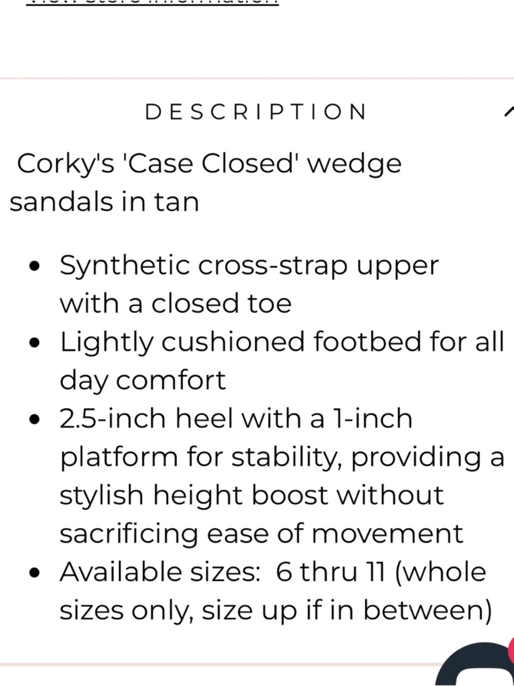 Corky’s Brown Cork Wedge Sandals - Picture 11 of 11